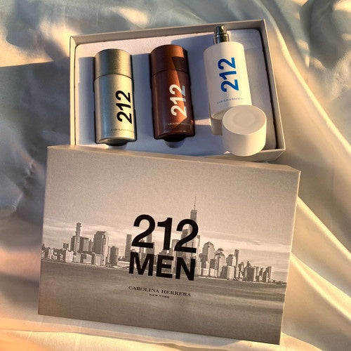 Carolina Herrera 212 Mens Gift set - 3 x 30ml