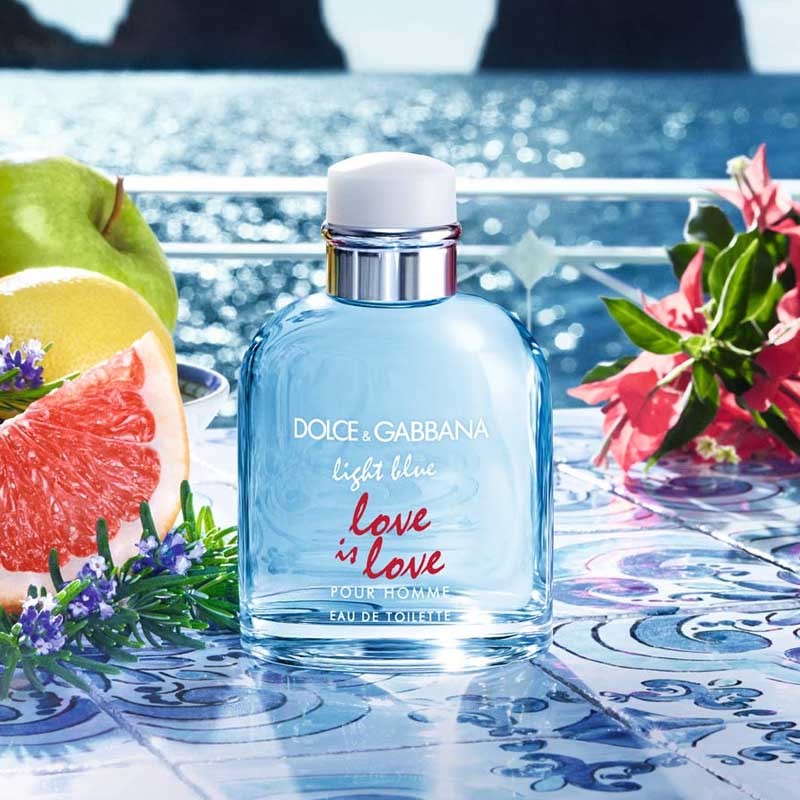 DOLCE GABBANA LIGHT BLUE LOVE IS LOVE POUR HOMME-EAU DE TOILETTE