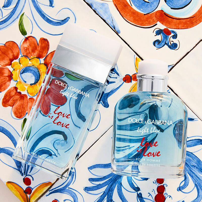 DOLCE GABBANA LIGHT BLUE LOVE IS LOVE POUR HOMME-EAU DE TOILETTE